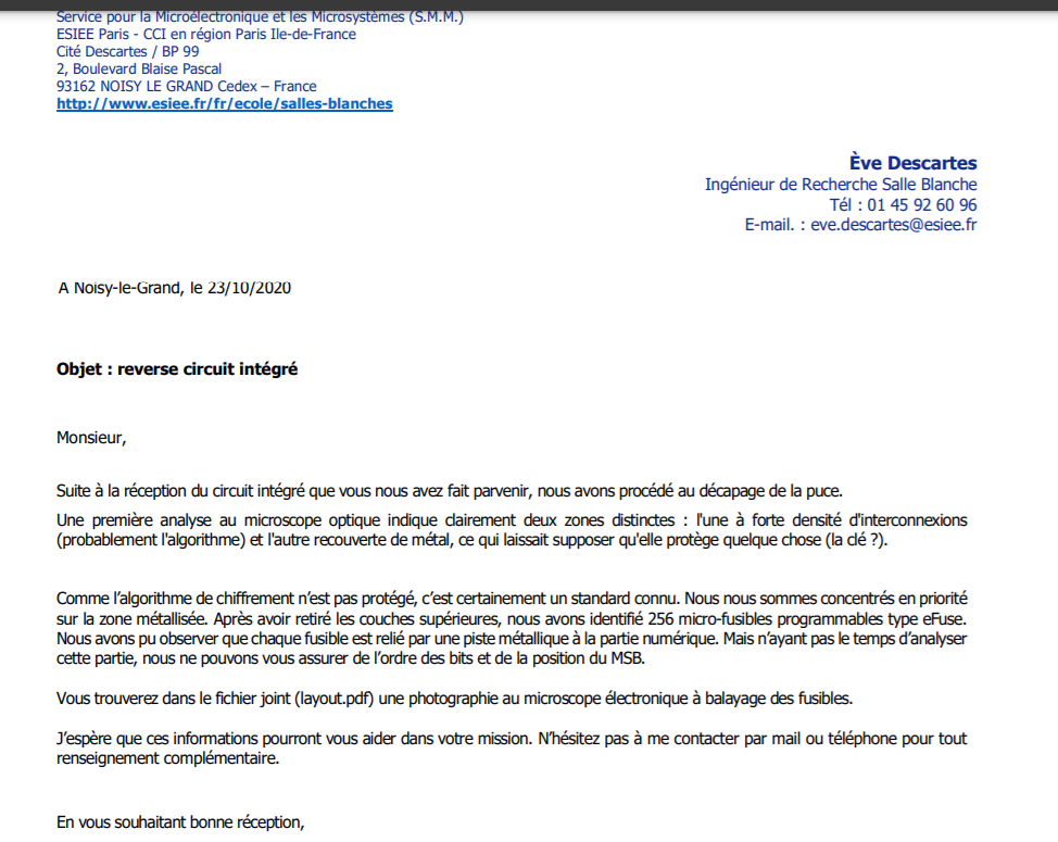 Eve Letter
