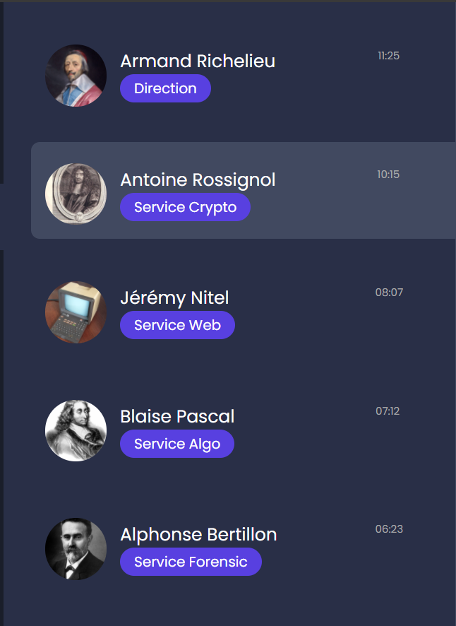Messages