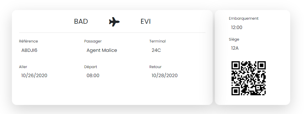 EvilAir Ticket