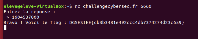 Unix Timestamp Flag